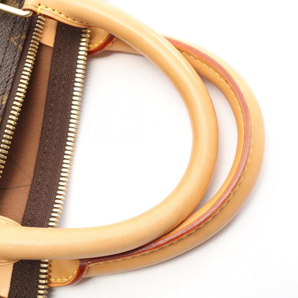 LOUIS VUITTON Brown Monogram Leather Keepall 50 Boston Bag - Picture 8 of 9